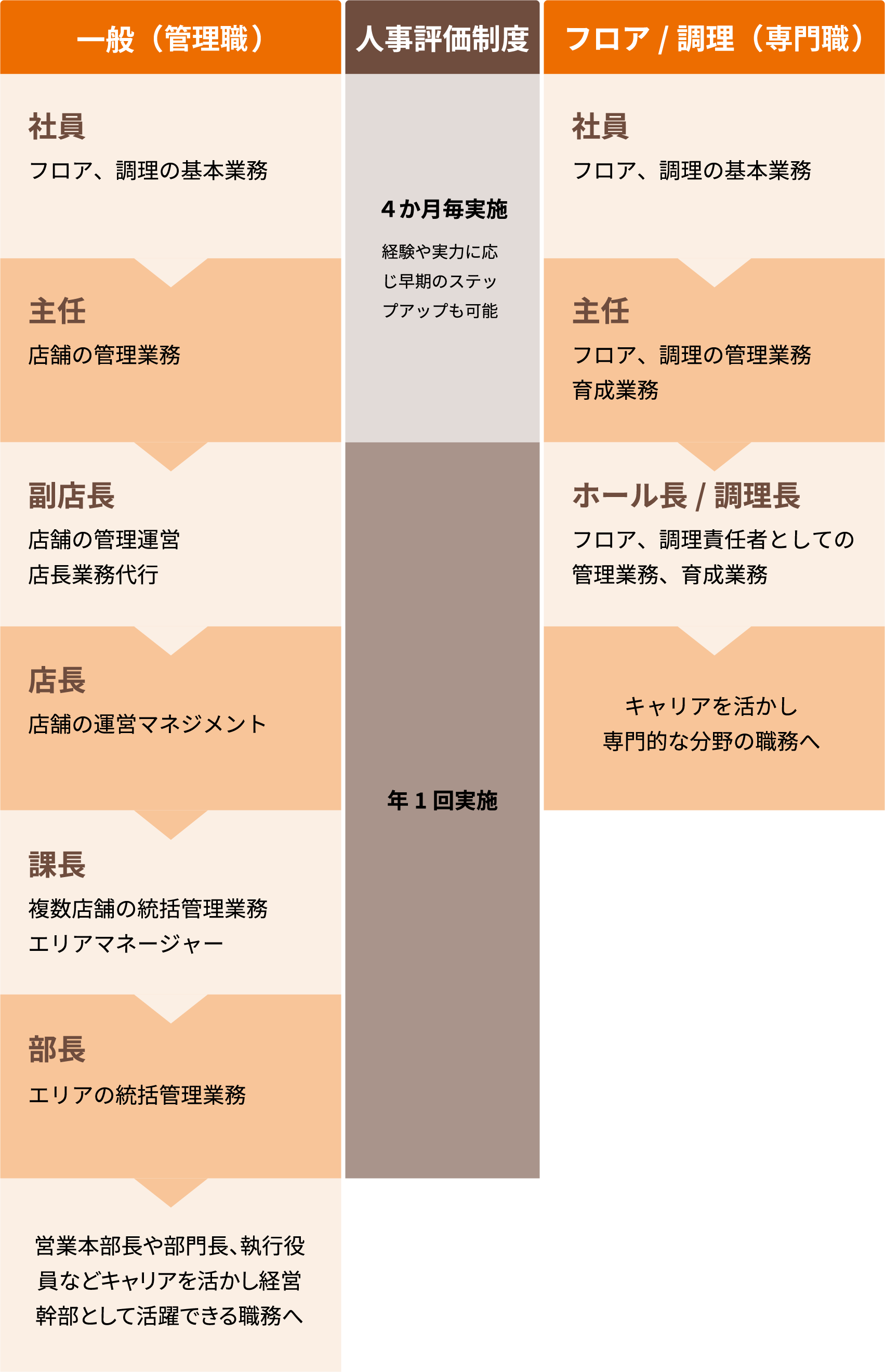 職能資格体系表